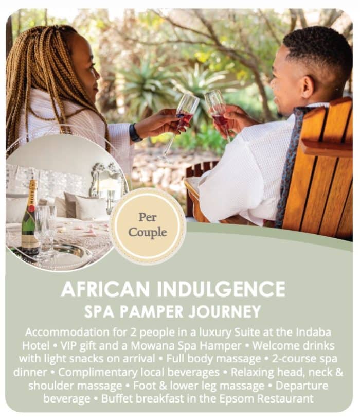 African Indulgence - Spa Pamper Journey