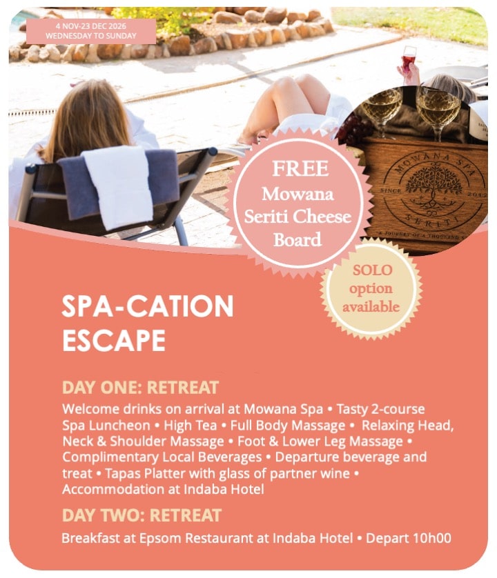 Spa-Cation Escape Special Nov Dec '26