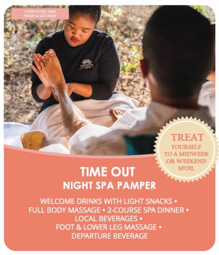 Time Out - Night Spa Pamper Journey Nov Dec '26